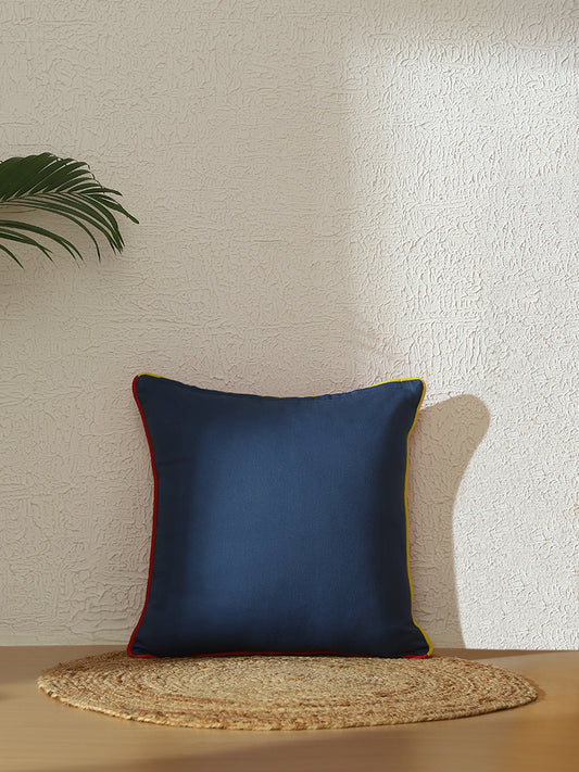 Westside Home Solid Blue Cushion Cover