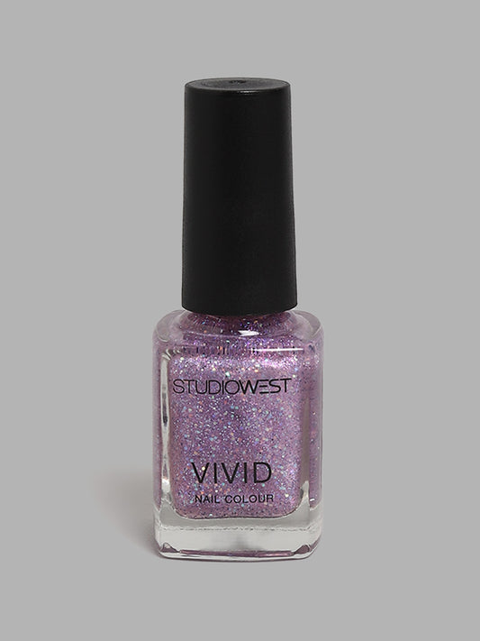 Studiowest Pink Glitter MV02 Nail Color - 9 ml