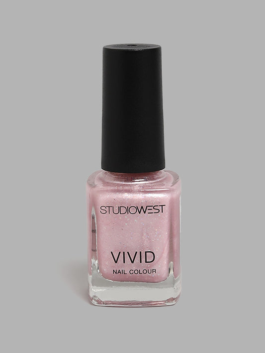 Studiowest Nude Pink Glitter NP01 Nail Color - 9 ml