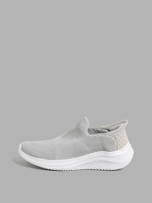 LUNA BLU Grey Slip-On Sneakers