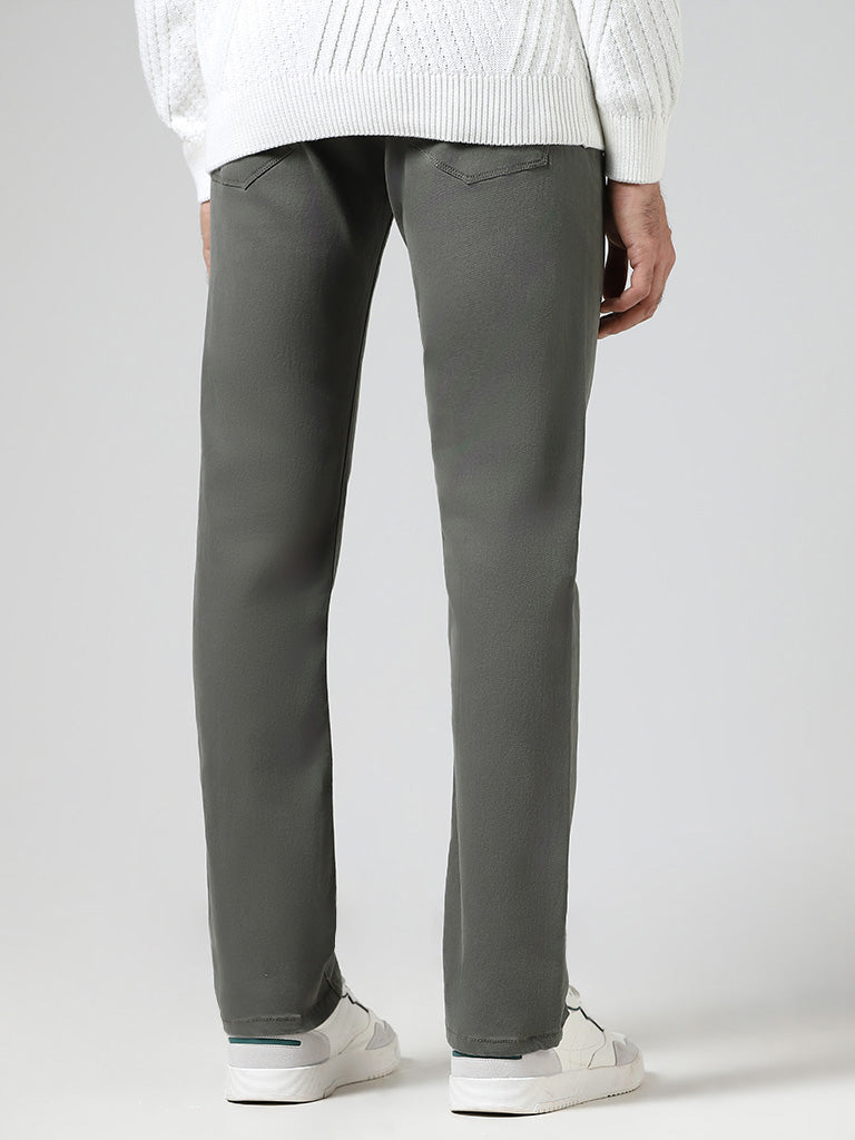 Ascot Sage Green Relaxed - Fit Mid - Rise Jeans