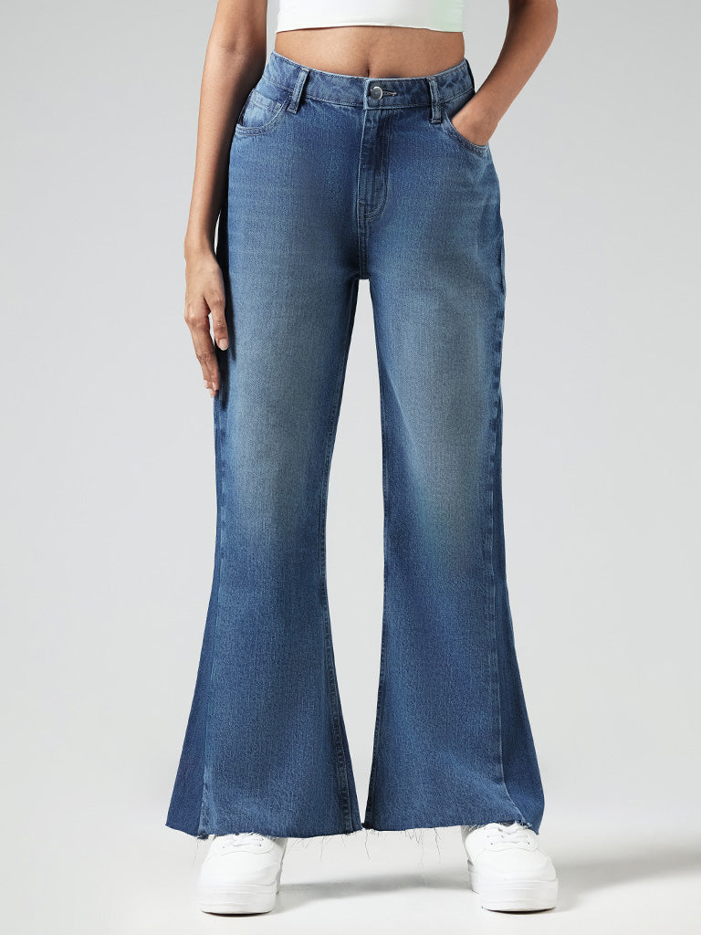 Light Blue High Waist Skinny Jeans With Elastic Waists And Big Hips For  Women Perfect For Casual Wear And Denim Trousers For Women On Sale! From  Halibuta, $20.21 | DHgate.Com