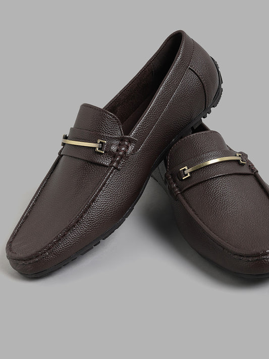 SOLEPLAY Brown Trim Loafers