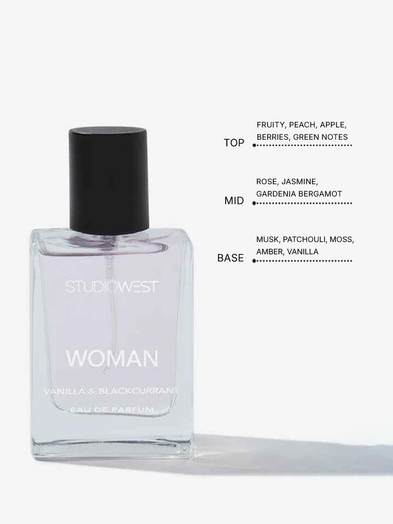 Studiowest Vanilla and Black Currant Eau De Parfum - 30 ML