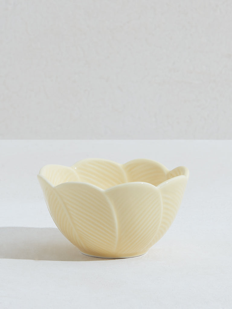 Westside Home Yellow Tropical Small Bowl