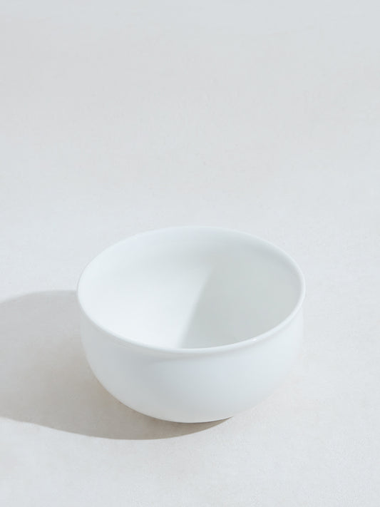 Westside Home White Porcelain Soup Bowl