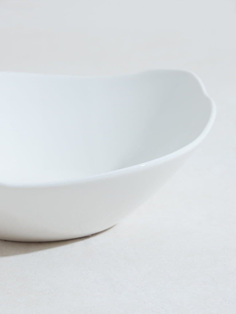 Westside Home White Porcelain Large Bowl