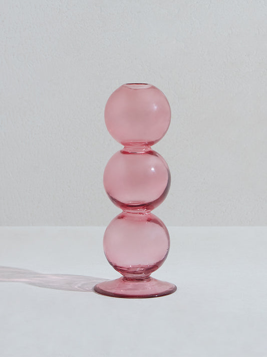 Westside Home Pink Bubble Vase