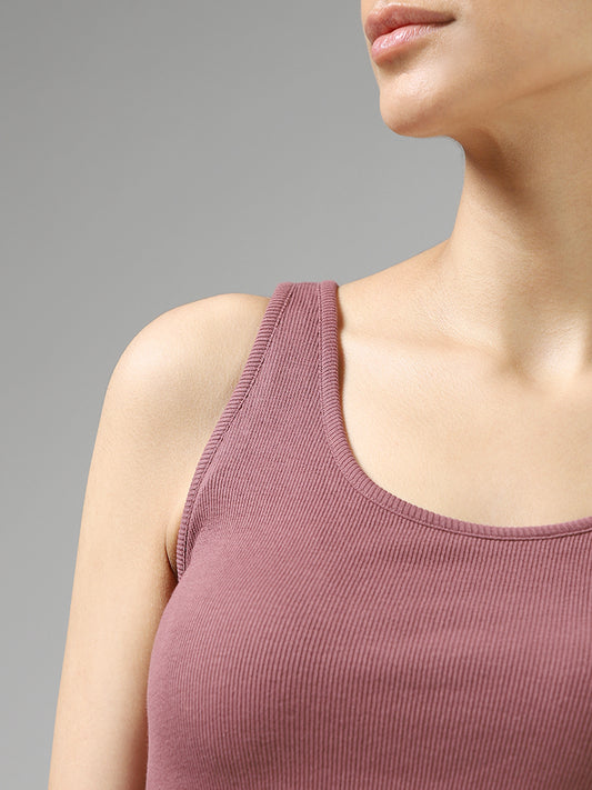 Wunderlove Dusty Rose Fluted Camisole