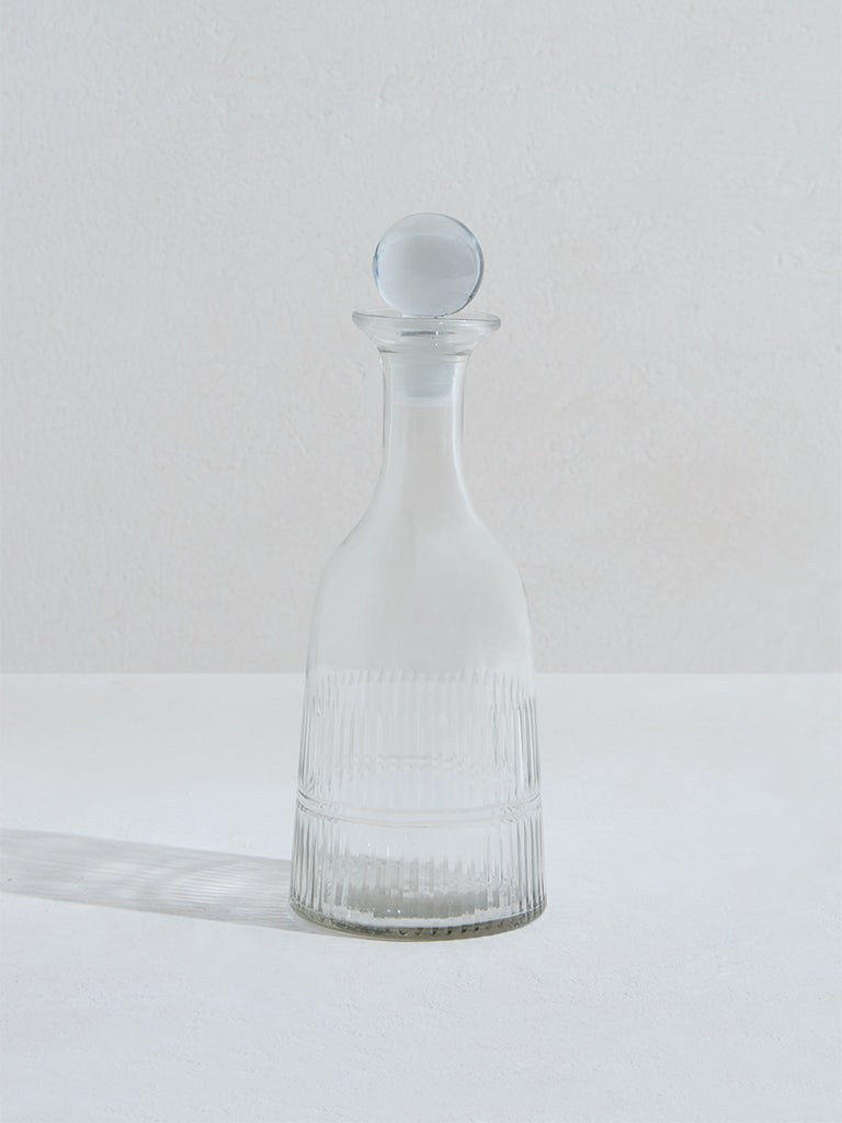 Westside Home Clear Decanter with Lid
