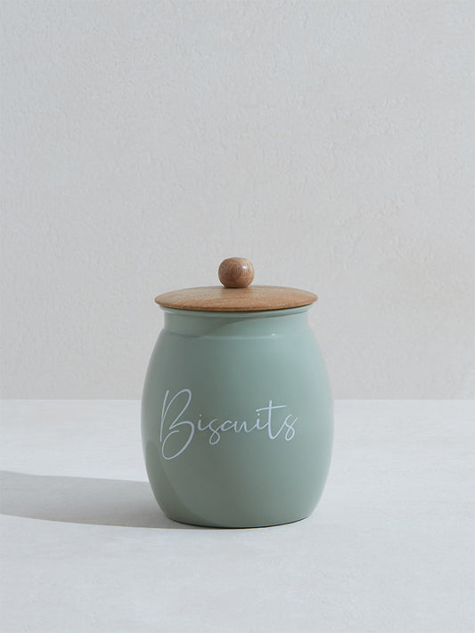 Westside Home Mint Biscuits Canister