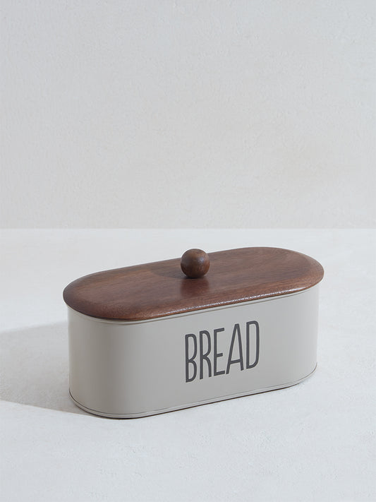Westside Home Off White Bread Box