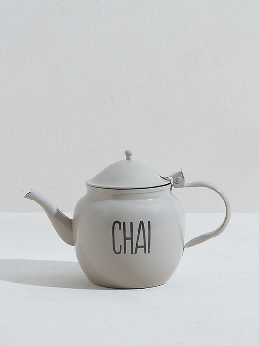 Westside Home Off White Chai Kettle