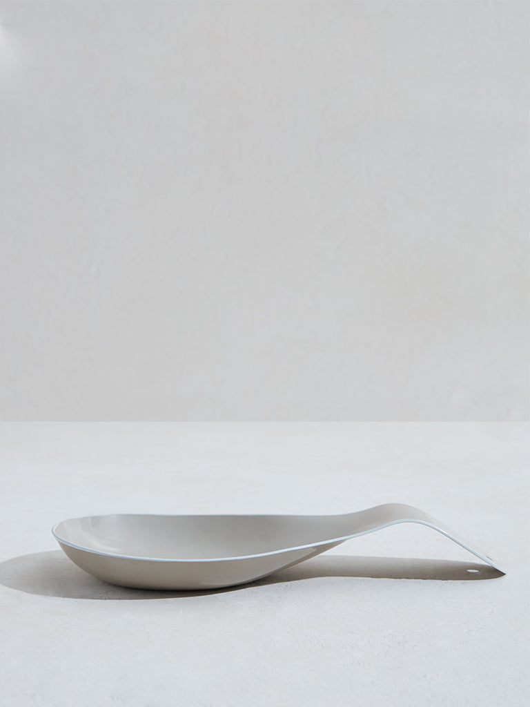 Westside Home Off White Spoon Rest