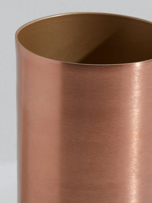 Westside Home Copper Pillar Vase- Large