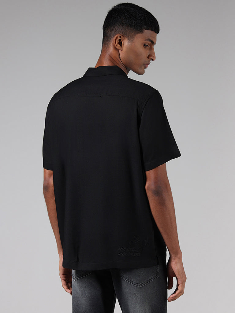 Nuon Black Relaxed Fit Shirt