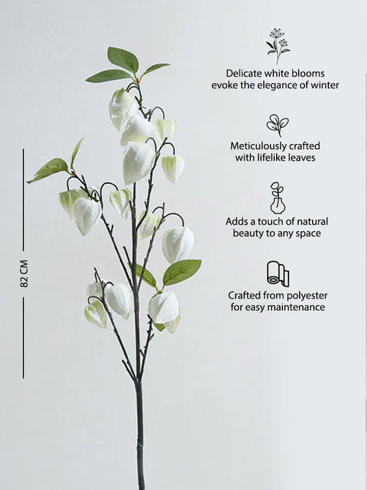 Westside Home White Winter Cherry Artificial Plant-Large