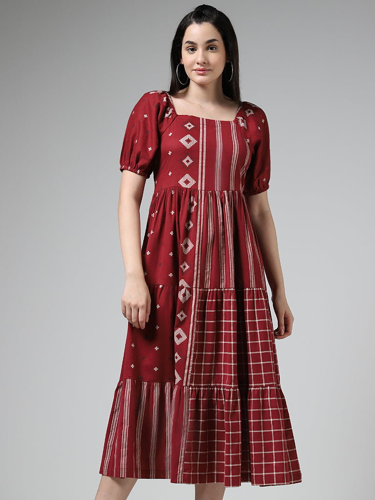 Bombay Paisley by Westside Multicoloured A-Line Dress Price in India, Full  Specifications & Offers | DTashion.com
