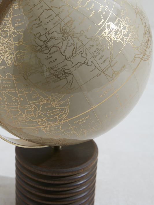 Westside Home Brown Decorative Globe Accent