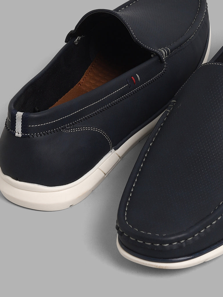 Buy SOLEPLAY Navy SlipOn Loafers from Westside