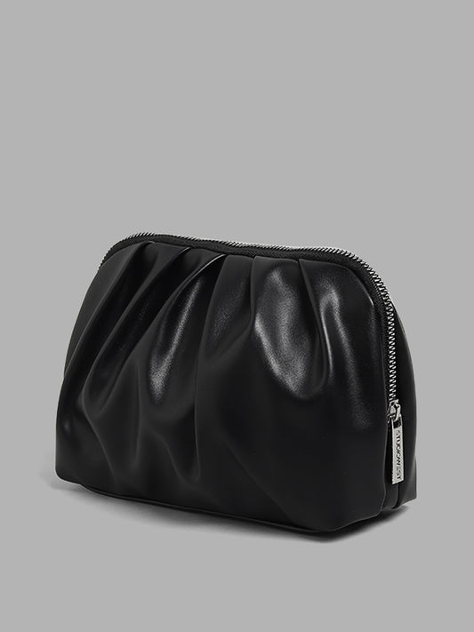 Studiowest Black Gathered Pouch