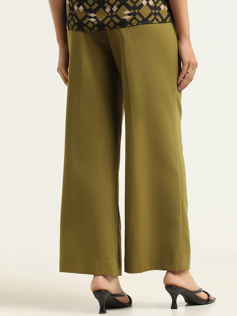 Wardrobe Olive Straight Trousers