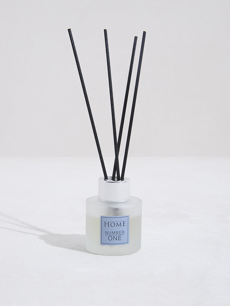 Westside Home Clear Small Fragrance Diffuser with Four Reed Sticks