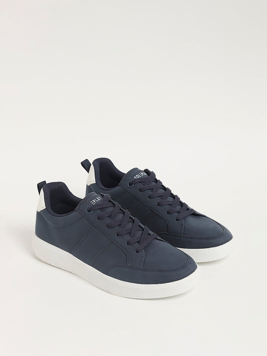 SOLEPLAY Lace-Up Blue Sneakers