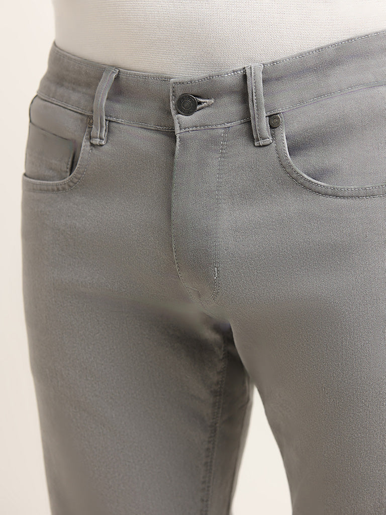 Ascot Grey Relaxed - Fit Mid - Rise Jeans