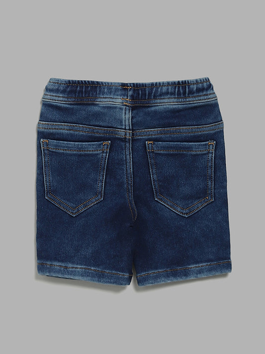 HOP Kids Blue Denim Shorts