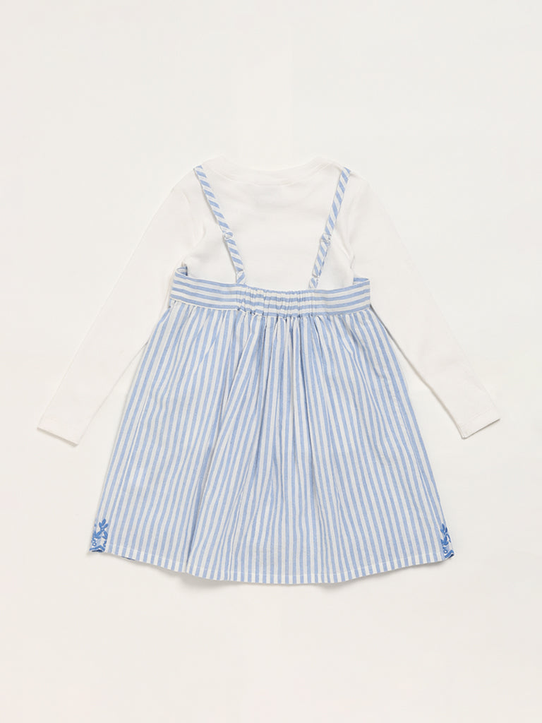 Oversweet Pinafore Dress Pattern for Little Girls