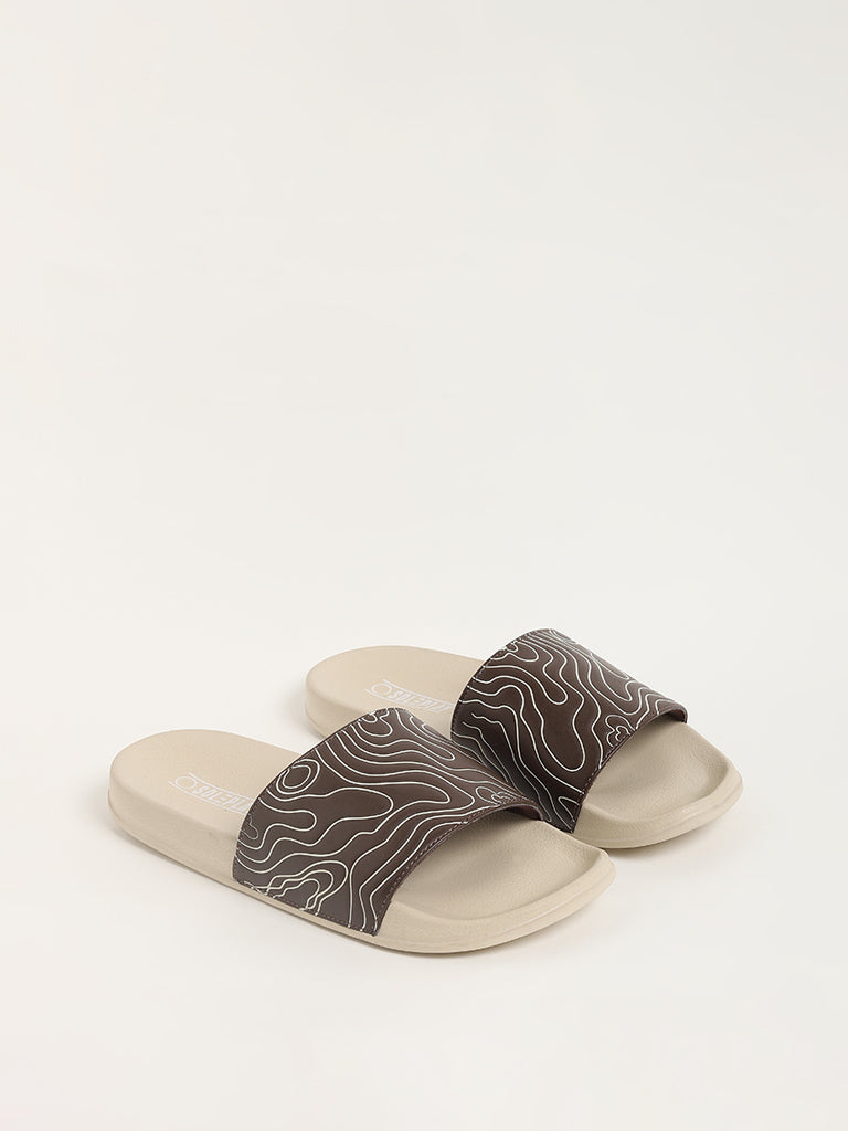 SOLEPLAY Brown Topographic Slides