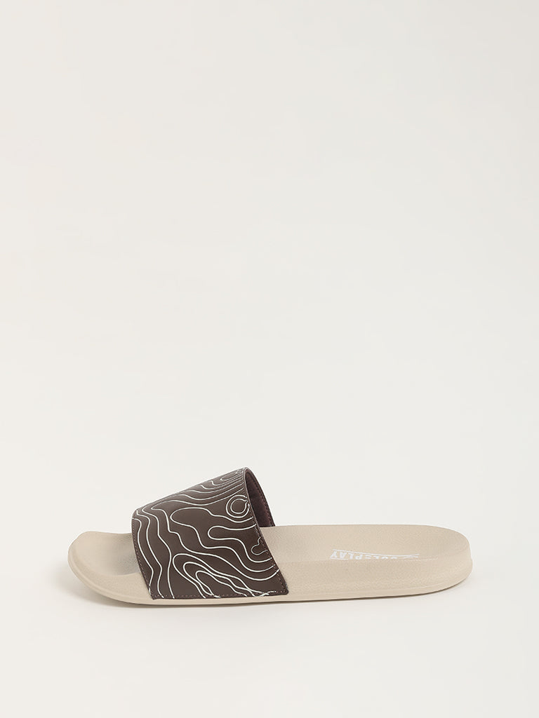 SOLEPLAY Brown Topographic Slides