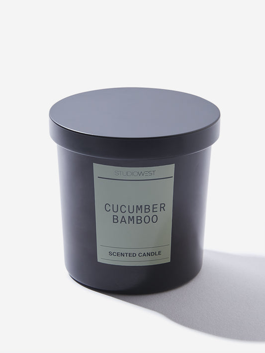Studiowest White Cucumber Bamboo Candle - 125GM