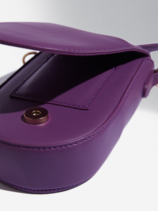 LOV Purple Sling Bag