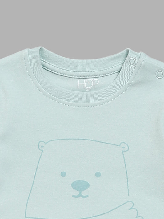 HOP Baby Multicolor Printed T-Shirt - Pack of 3