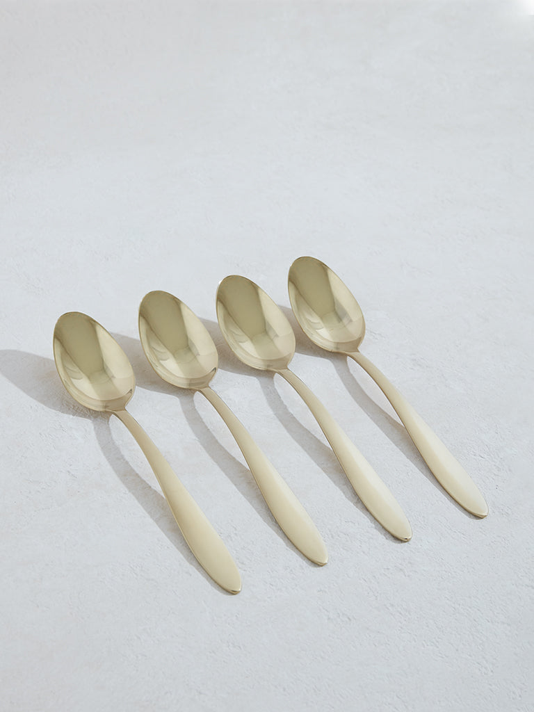 Westside Home Dull Gold Tablespoon (Set of 4)