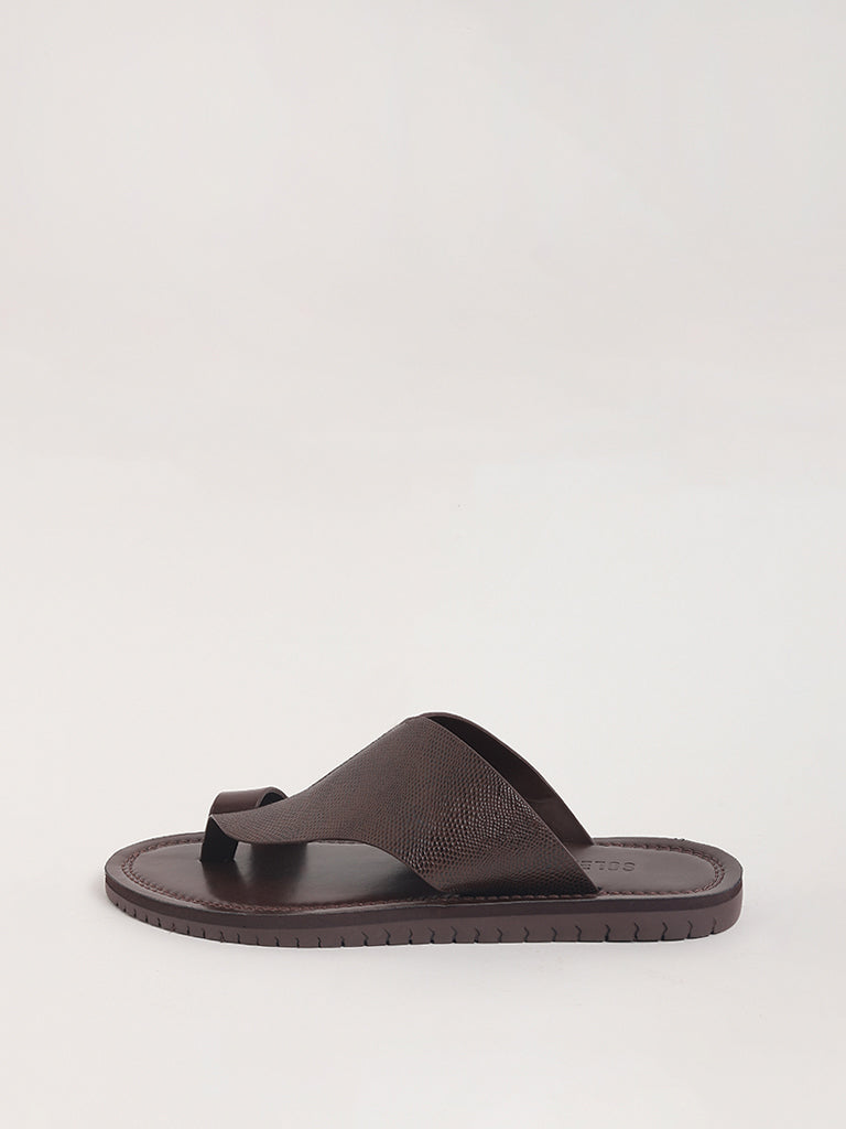 SOLEPLAY Brown Multi Strap Sandals