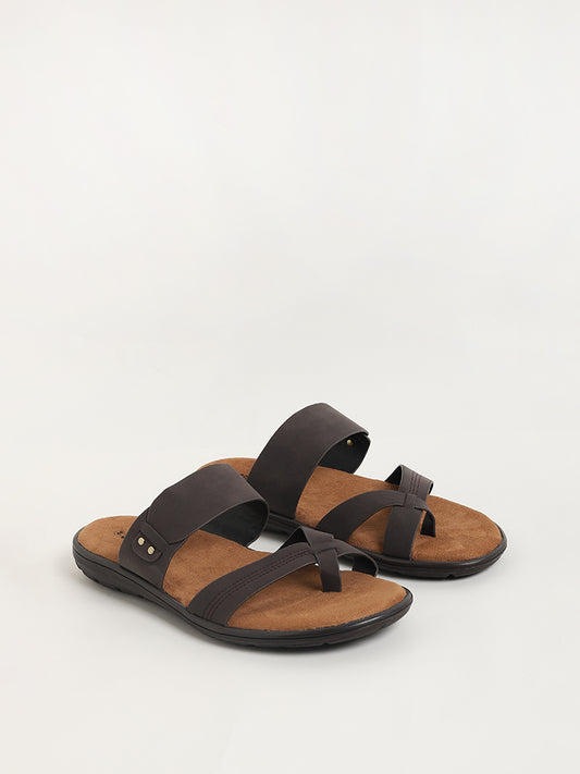 SOLEPLAY Dark Tan Sandals