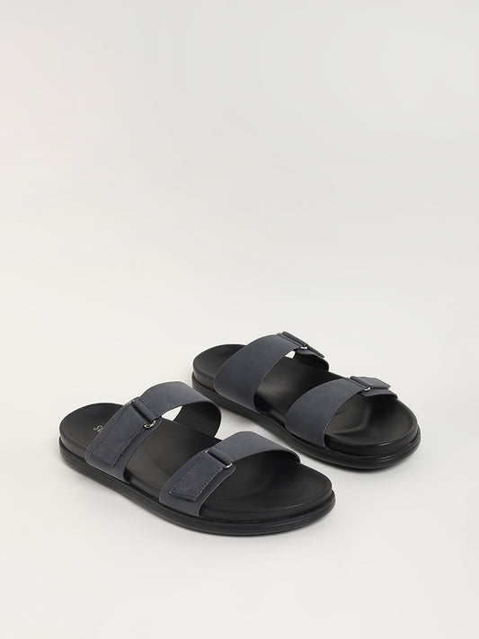 SOLEPLAY Grey Strap-On Sandals