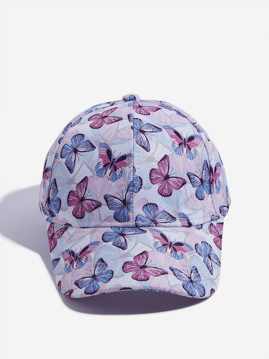 Westside Accessories Multicolour Butterfly Head Cap