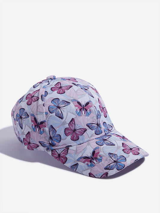 Westside Accessories Multicolour Butterfly Head Cap