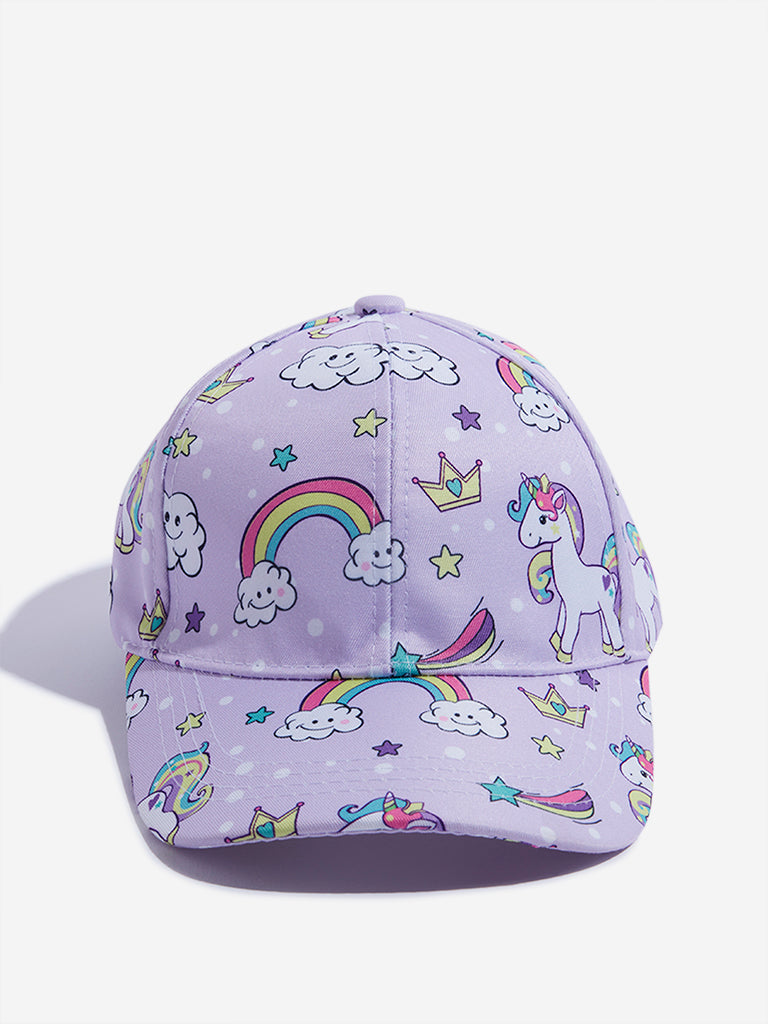 Westside Accessories Multicolour Unicorn Head Cap