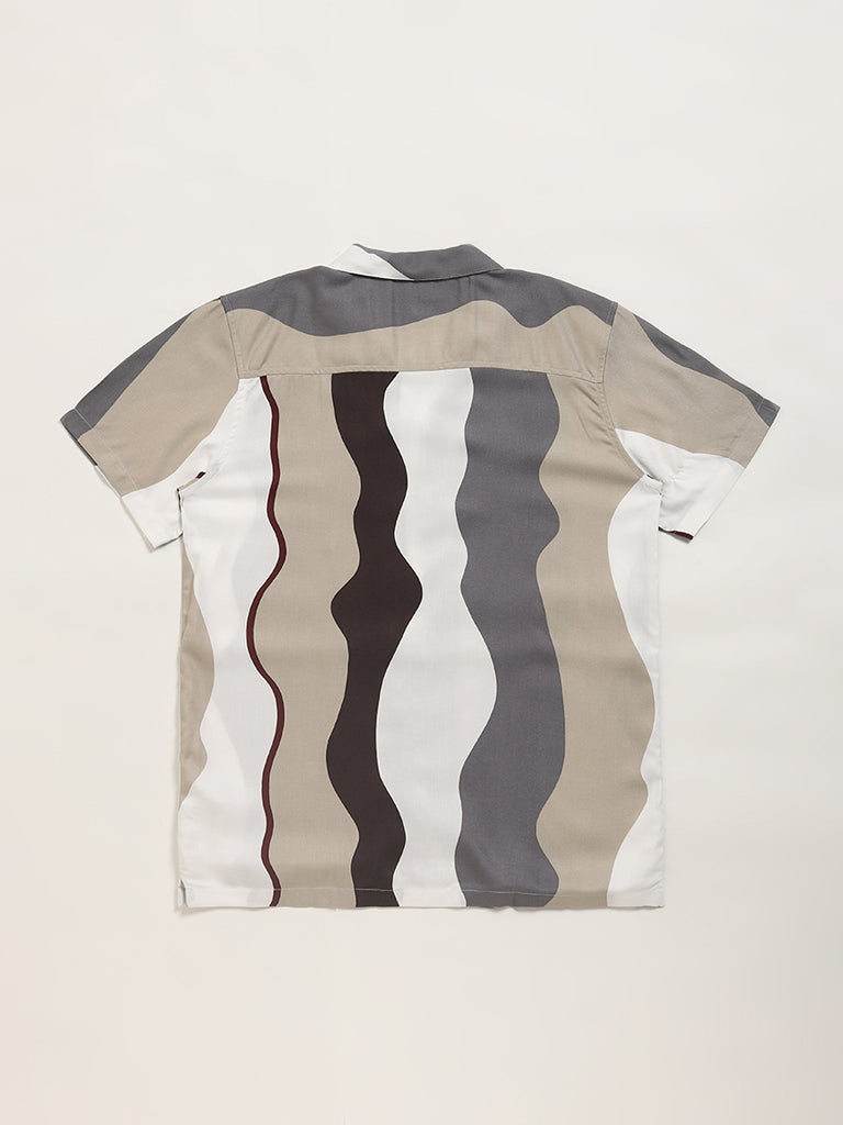Y&F Kids Multicolor Printed Shirt
