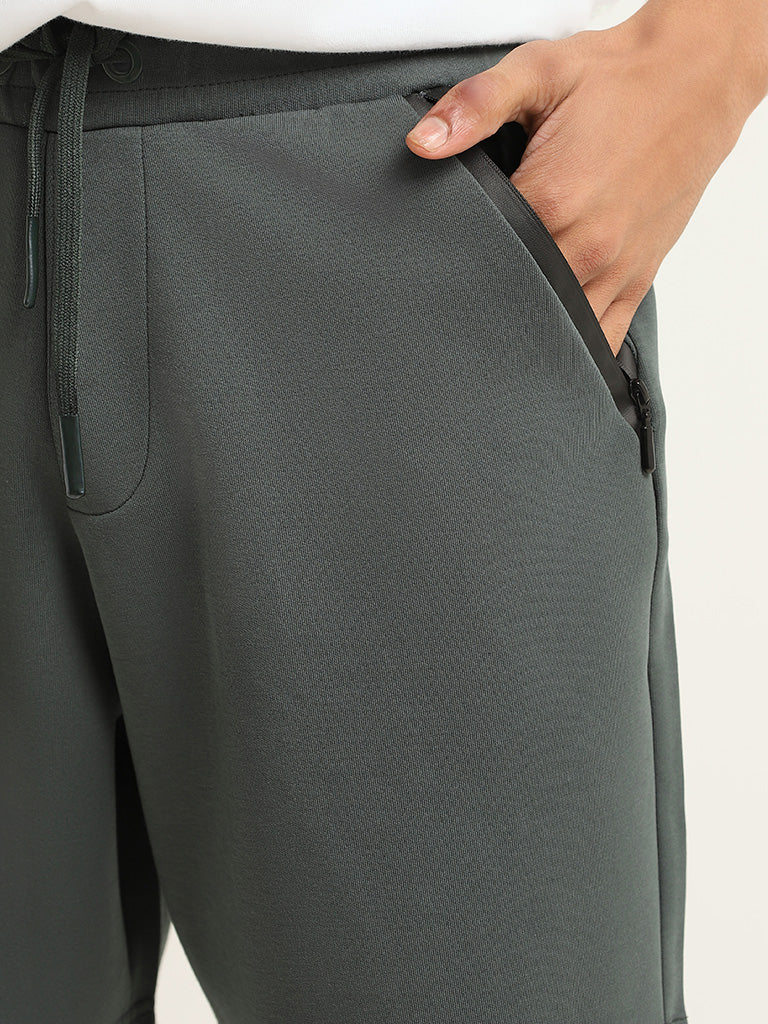 Studiofit Green Relaxed Fit Shorts