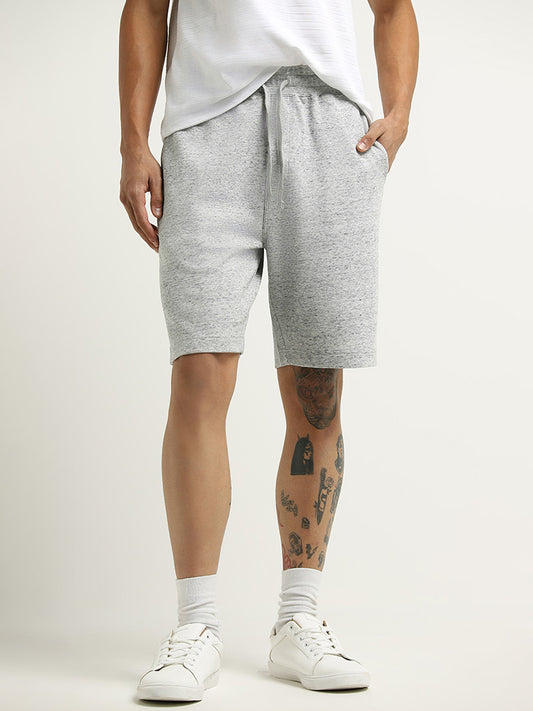 WES Lounge Grey Relaxed Fit Shorts