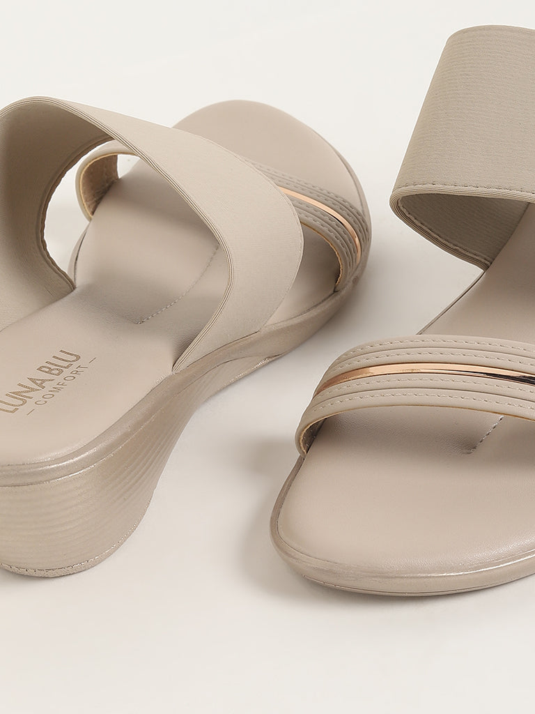 Ivory sales colored sandals