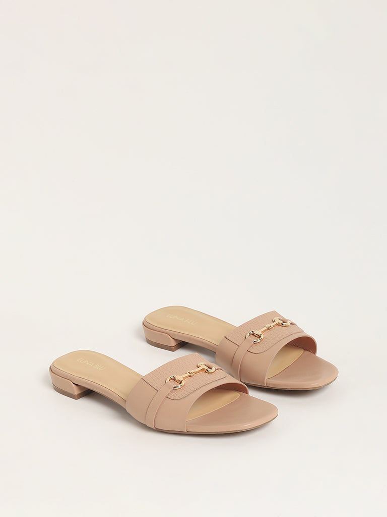 LUNA BLU Blush Pink Sandals