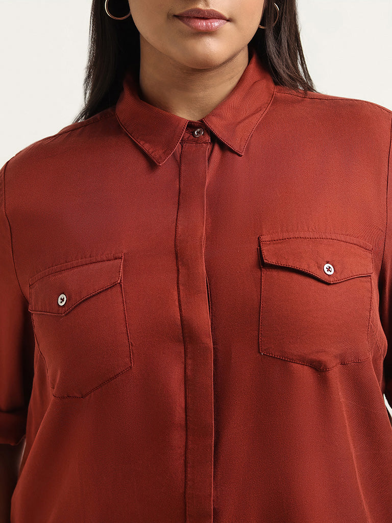 Gia Red Shirt