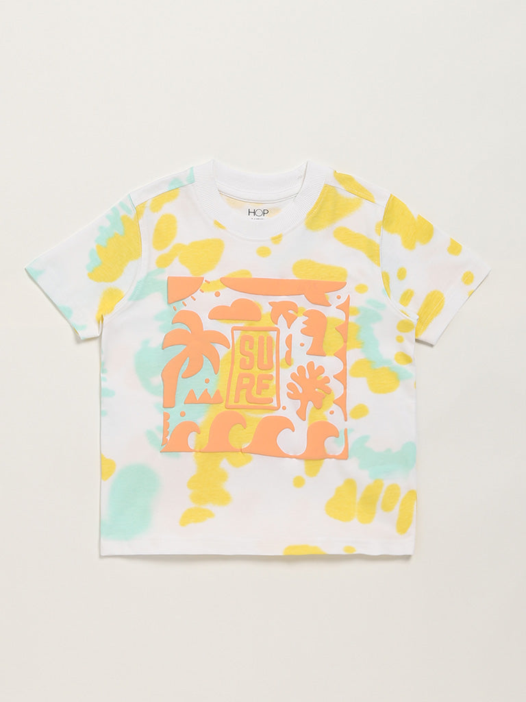 HOP Kids Sunny Multicolor Surf T-Shirt